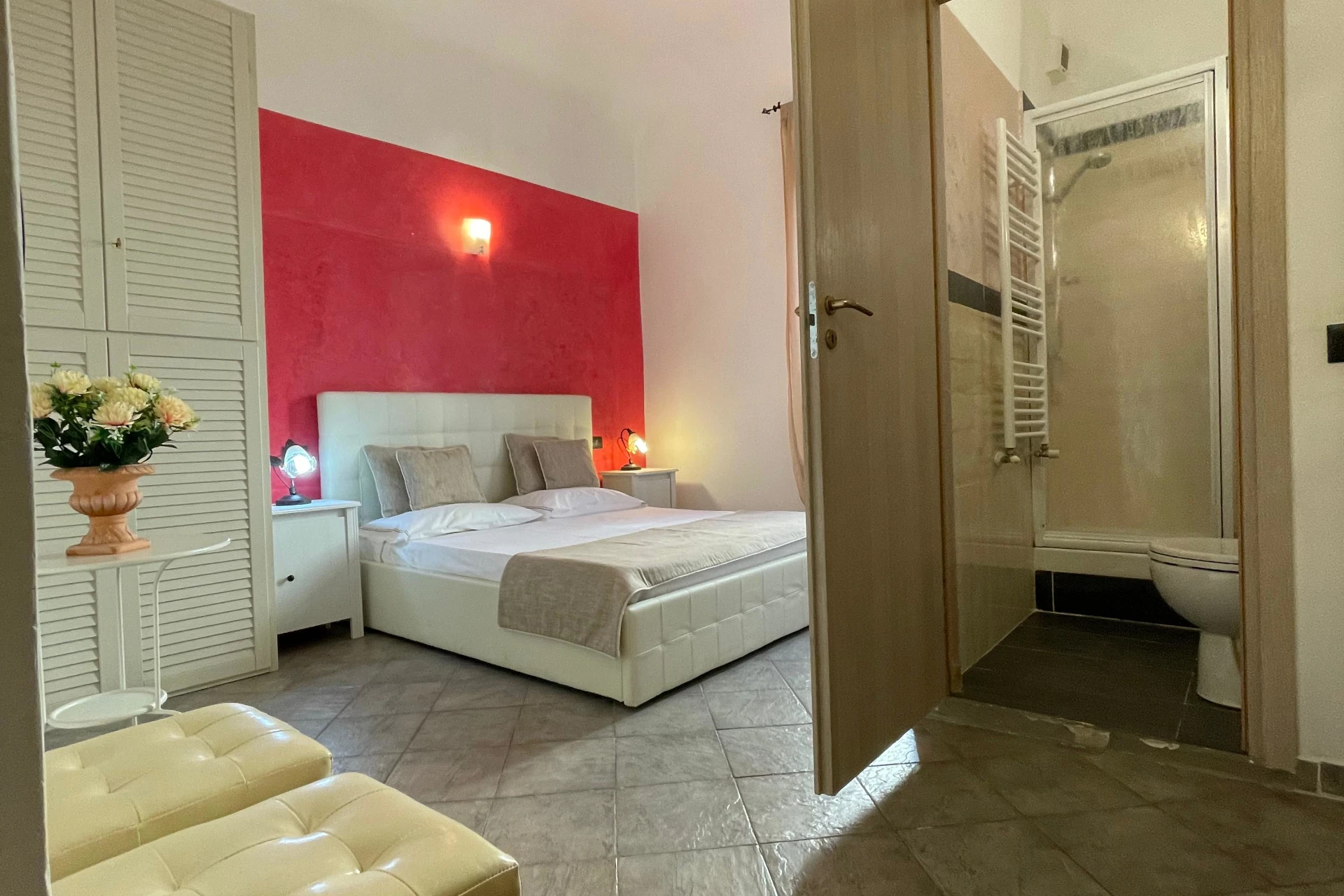 Camera Deluxe · The Key, Firenze centro, Via Cittadella 22 · bagno privato