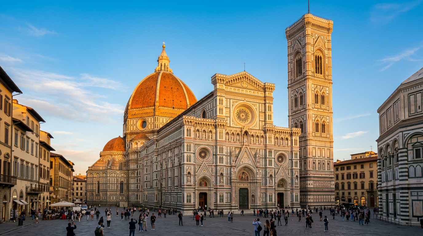 Duomo e Battistero - raggiungibile a piedi da homelink-thekey.com, affittacamere Firenze, Via Cittadella 22